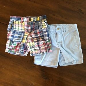 2 Ralph Lauren shorts 3T